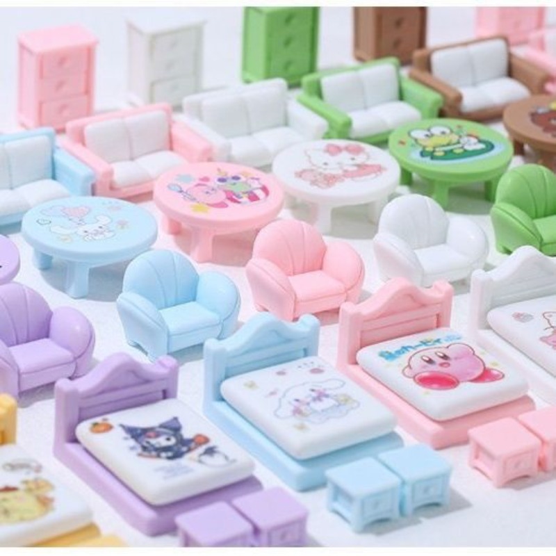 Cute Cartoon Miniature Dollhou - Kawaii Tech Accessories 评论和价格