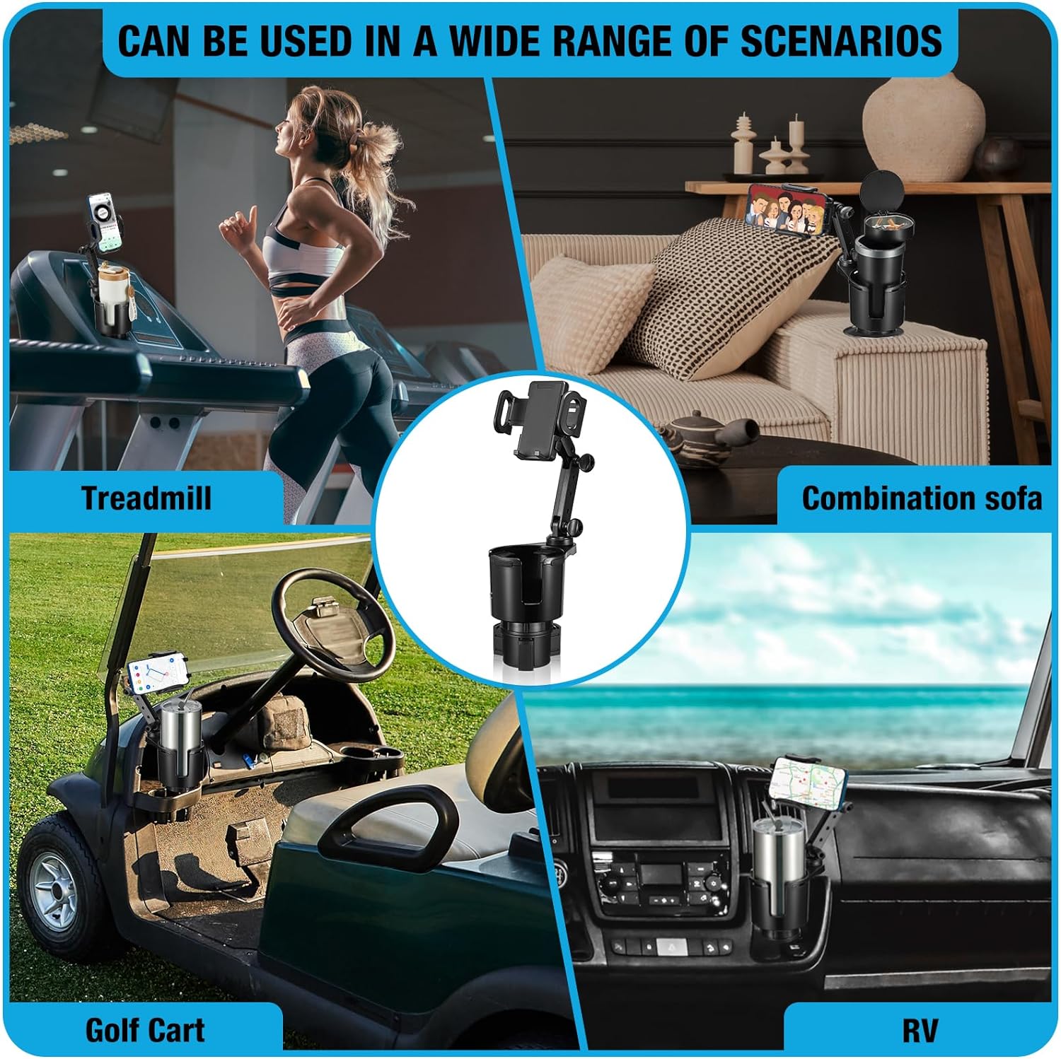 Car Cup Holder Expander Cell P - Mobile Tech Accessories 评论和价格