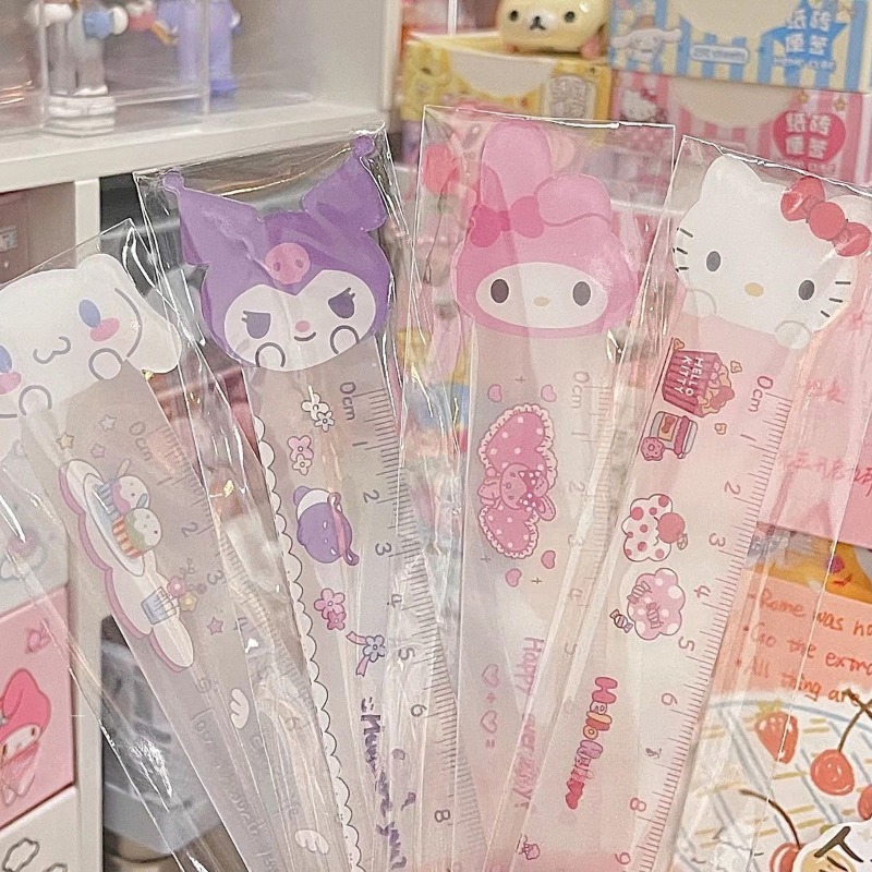 Cinnamoroll Ruler Cute Sanrio  - Kawaii Tech Accessories 评论和价格
