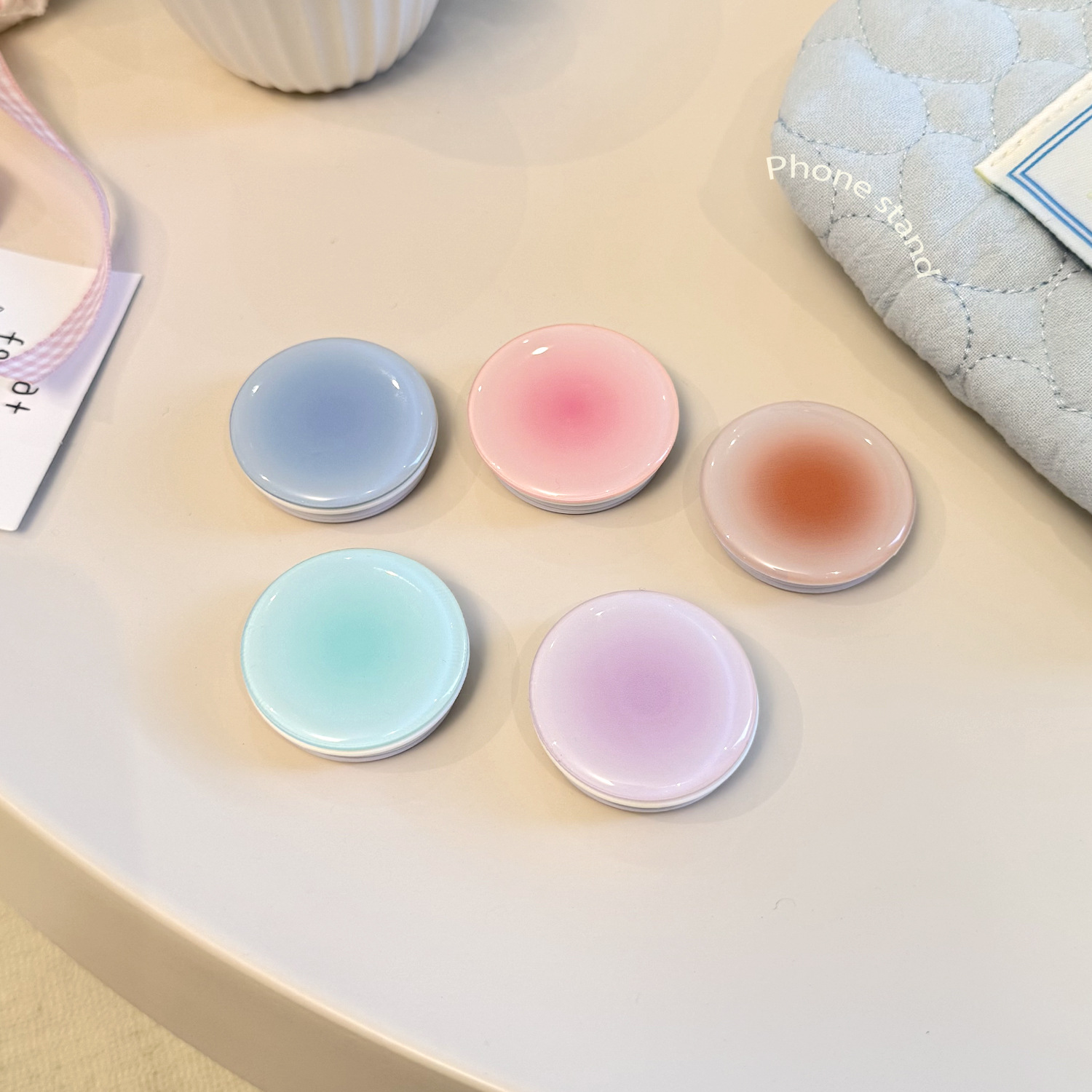Ins Style Gradient Phone Grip  - Mobile Tech Accessories 评论和价格