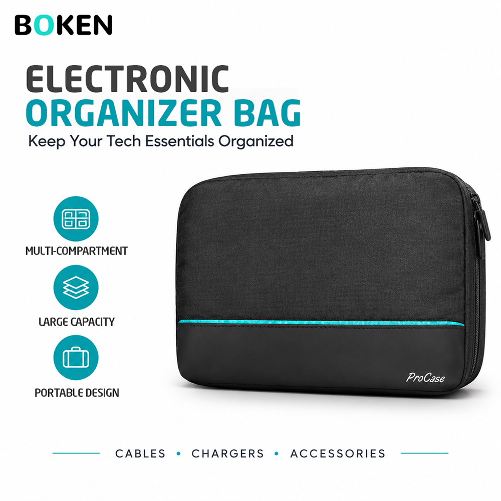 Travel Tech Organizer Bag Elec - Tech Accessories Storage 评论和价格