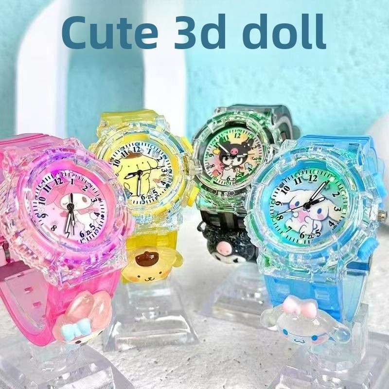 Cute Pudding Dog Pattern Watch - Kawaii Tech Accessories 评论和价格