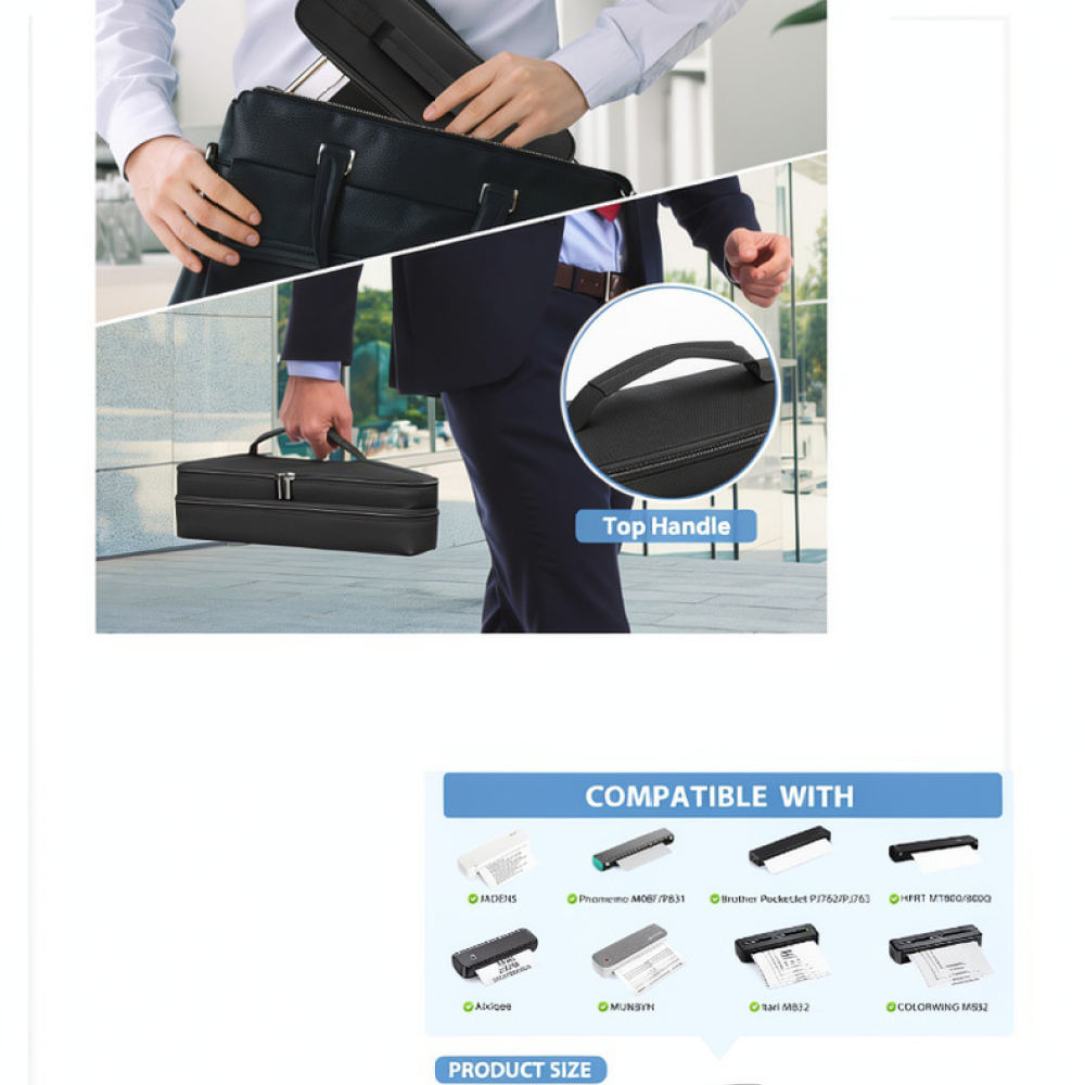 Compact Portable Printer Stora - Tech Accessories Storage 评论和价格