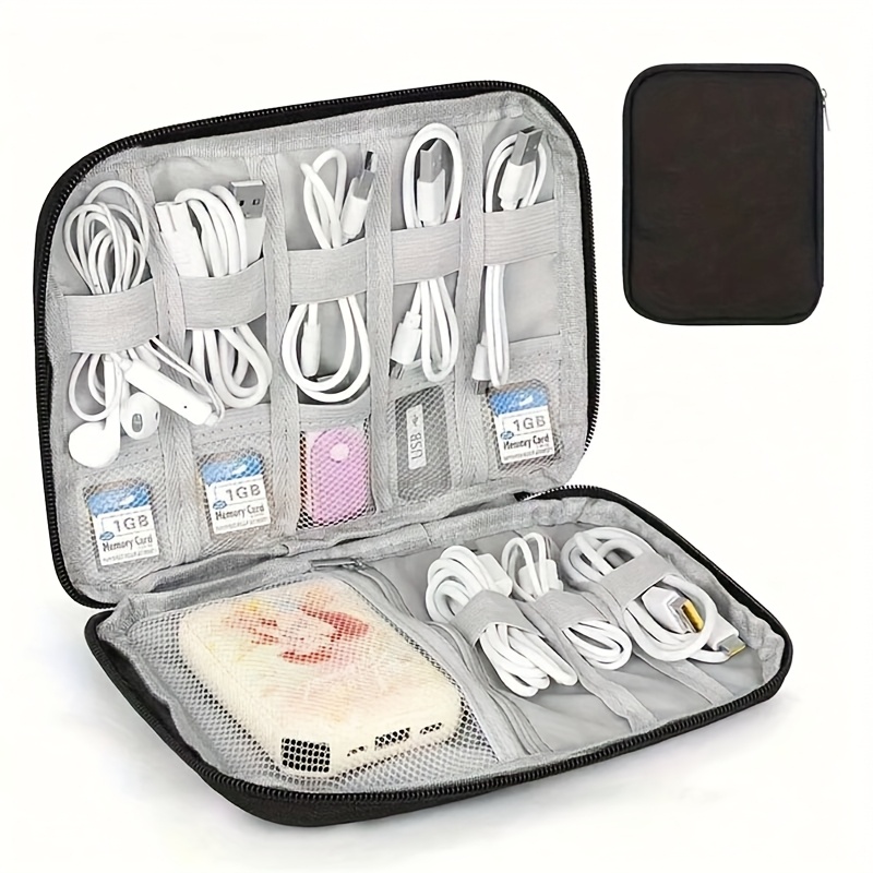 1PC Travel Cable Organizer Cas - Tech Accessories Travel Organizer Pouch 评论和价格