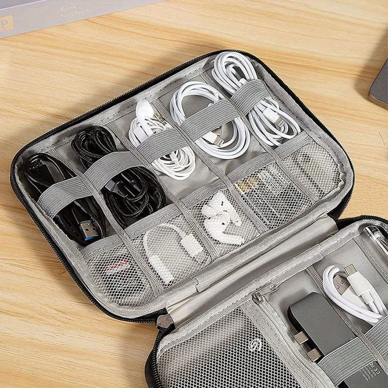 1 Pack Portable Electronic Acc - Tech Accessories Travel Organizer Pouch 评论和价格