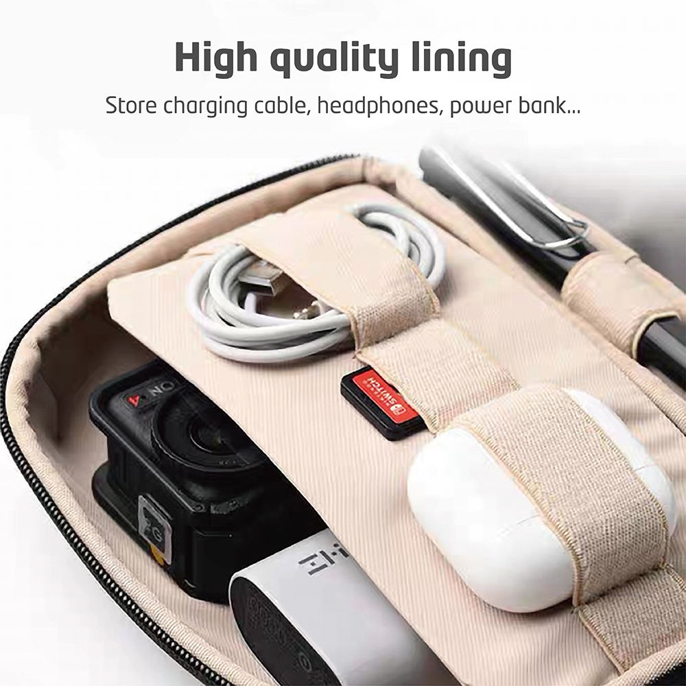 Large Capacity Tech Organizer  - Tech Accessories Storage 评论和价格