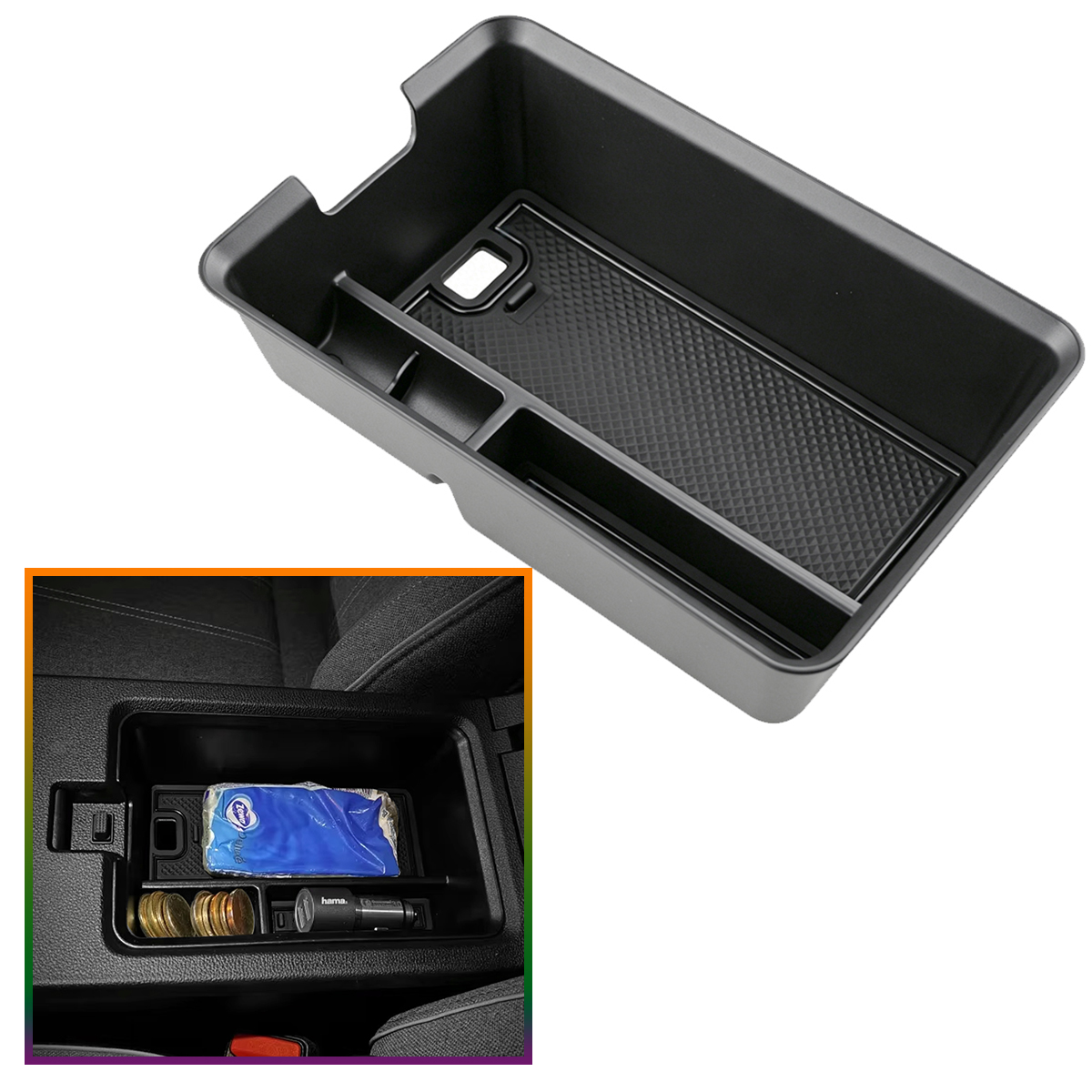 Armrest Storage Box for Renaul - Tech Accessories Storage 评论和价格