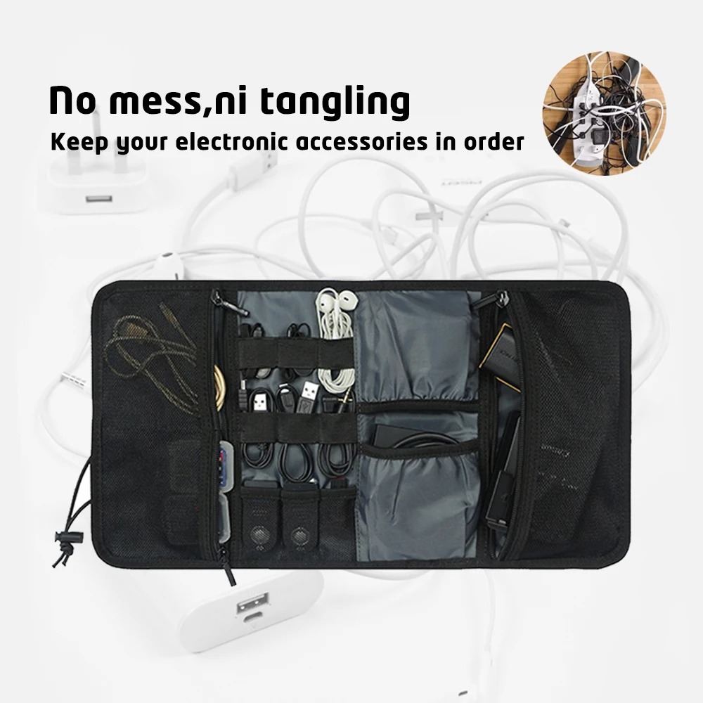 Electronic Organizer Cord Pouc - Tech Accessories Travel Organizer Pouch 评论和价格
